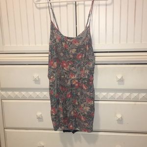Floral Printed Romper